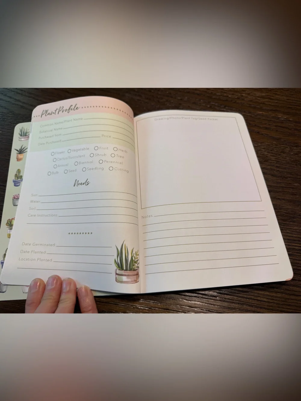 NEW Punch Studio Plants are My Therapy Guided Journal Plant Care Journal